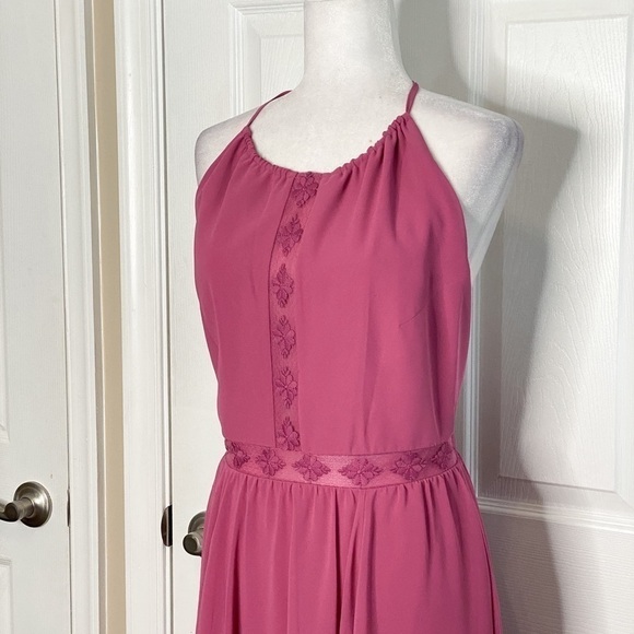 Dress the Population Odette Halter Maxi Dress - Picture 3 of 9